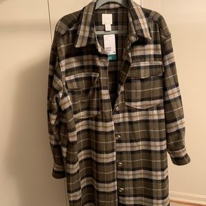 H&M SHACKET NEW WITH TAGS